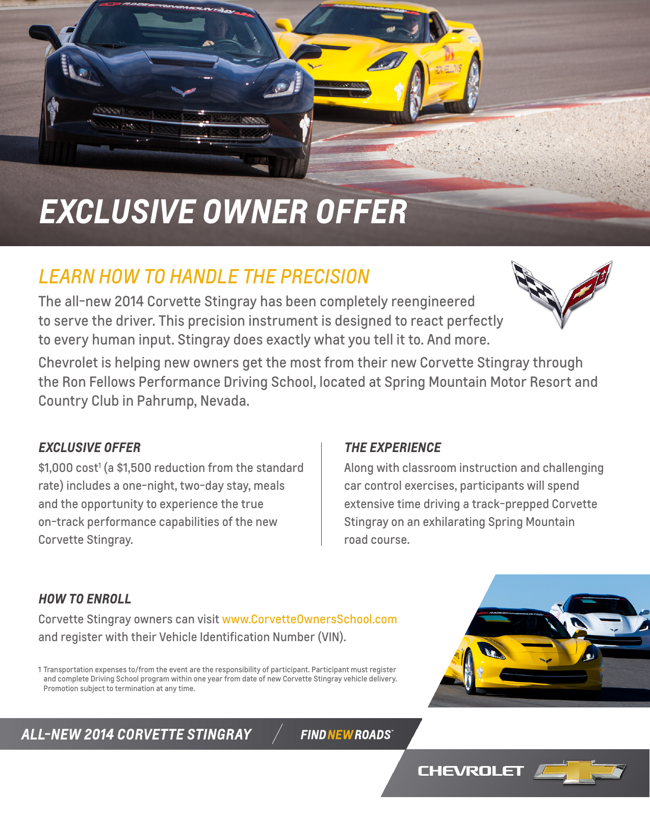 Page 1 of 4 - Chevrolet Chevrolet-2014-Chevrolet-Corvette-Stingray-Users-Guide- Track Prep Guide  Chevrolet-2014-chevrolet-corvette-stingray-users-guide