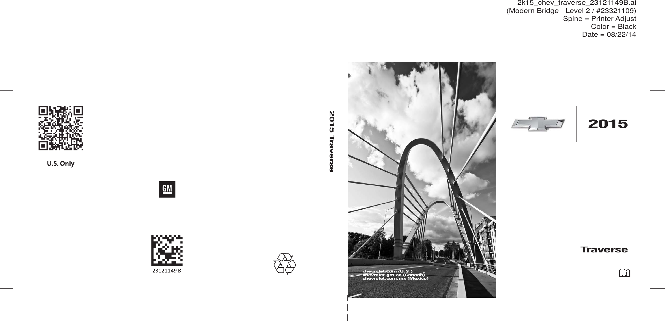 2015 TRAVERSE OWNERS MANUAL visual data 5