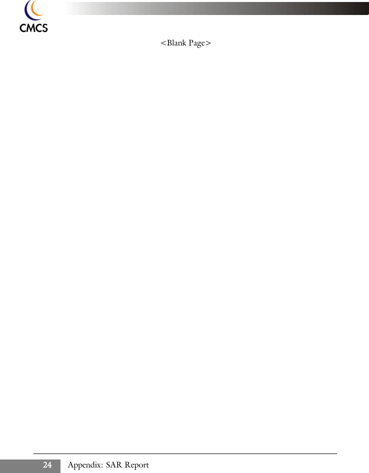 Appendix: SAR Report24<Blank Page>