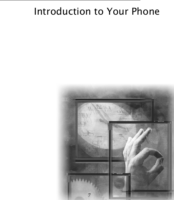 7Introduction to Your Phone