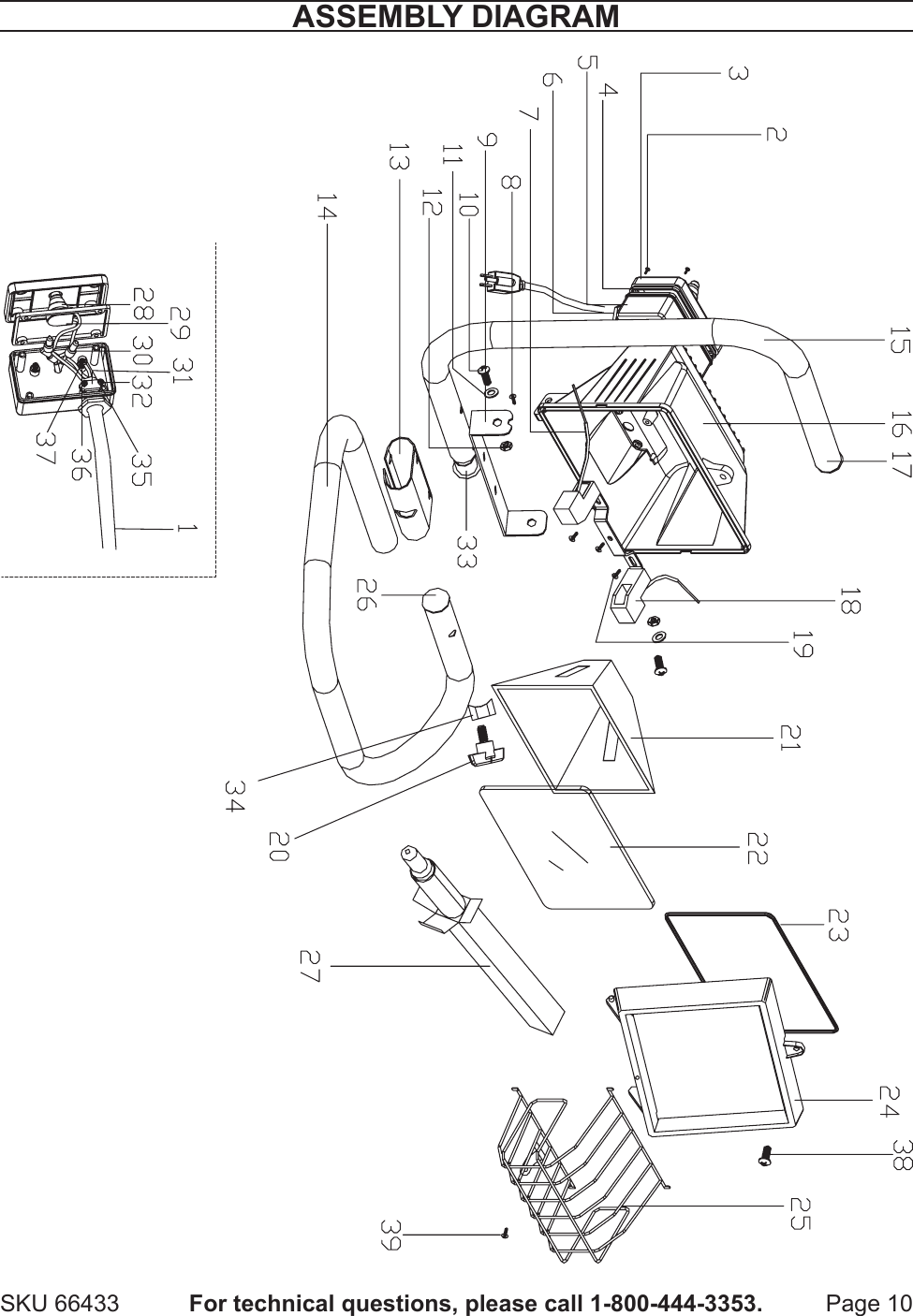 Chicago Electric 66433 Users Manual