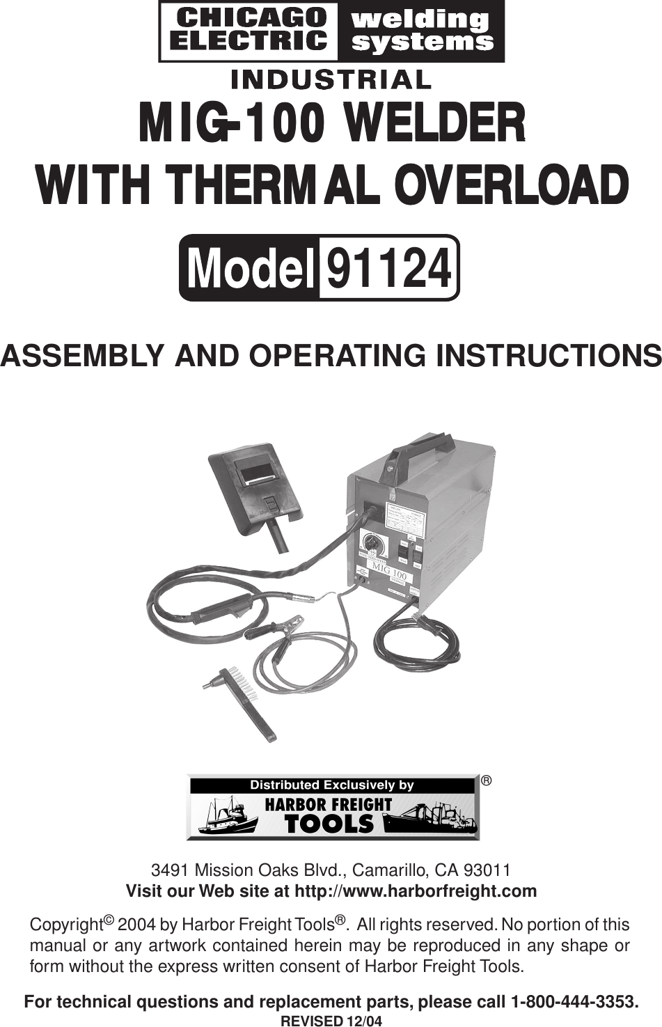 Harbor Freight Chicago Electric Welder Parts Diagram Reviewmotors.co