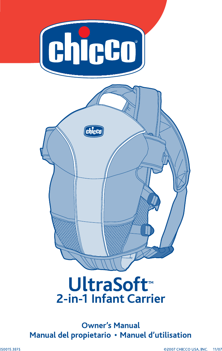 chicco ultrasoft 2 in 1 infant carrier