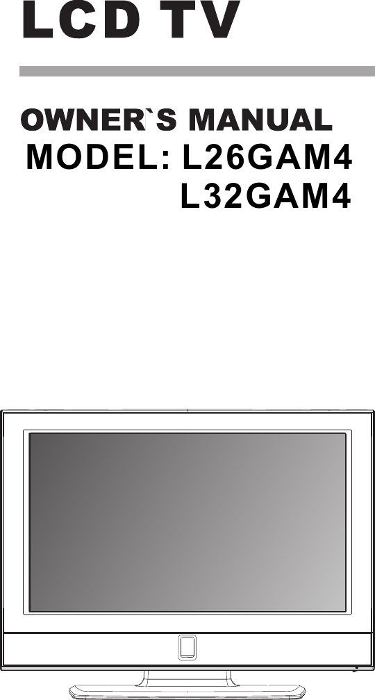 MODEL: L26GAM4                L32GAM4