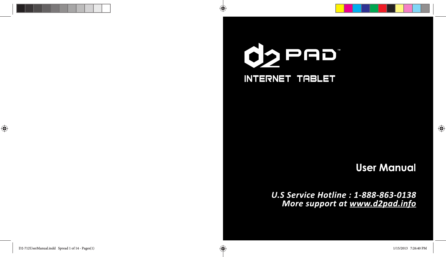 D2-712UserManual.indd   Spread 1 of 14 - Pages(1)D2-712UserManual.indd   Spread 1 of 14 - Pages(1) 1/15/2013   7:26:40 PM1/15/2013   7:26:40 PM