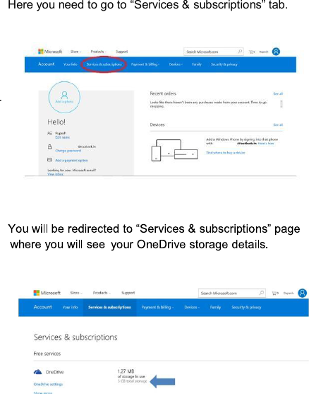 . Here you need to go to “Services &amp; subscriptions” tab.   