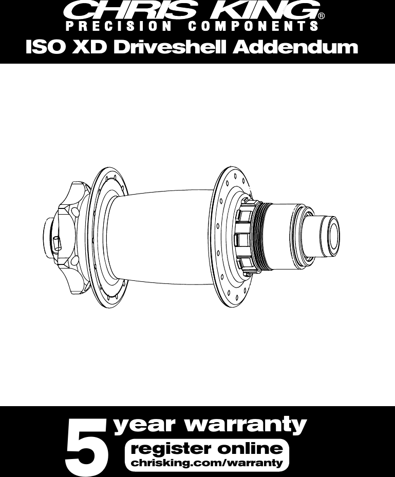 Page 1 of 4 - Chris King Iso Xd Driveshell Add Web User Manual