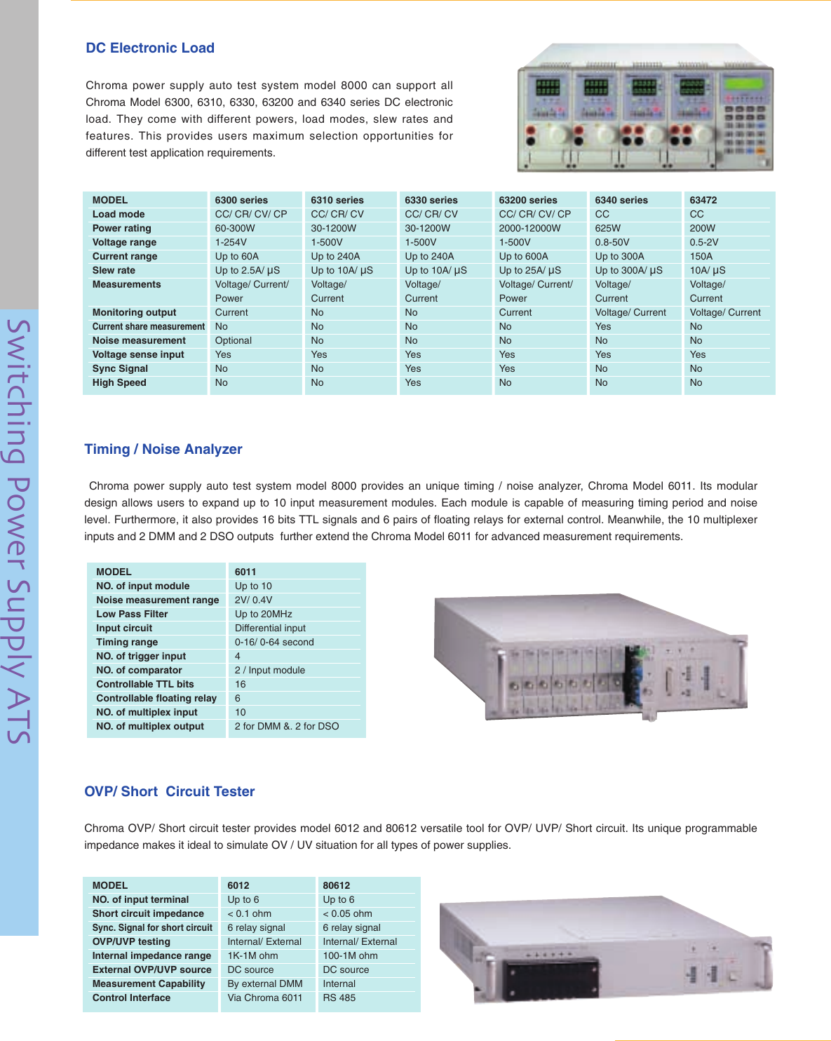 Page 10 of 12 - Chroma-Usa Chroma-Usa-8000-Users-Manual-  Chroma-usa-8000-users-manual