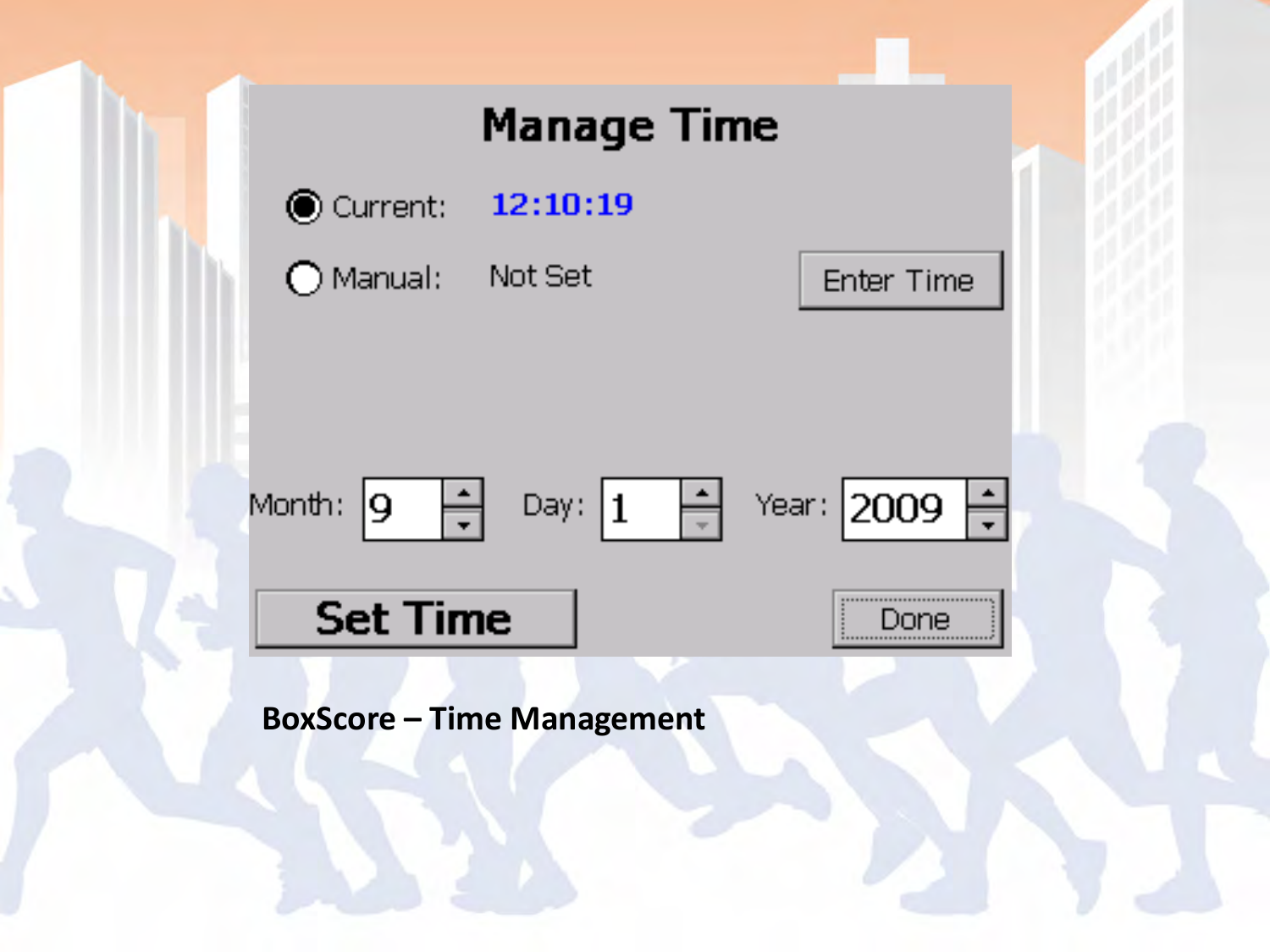 BoxScore – Time Management 