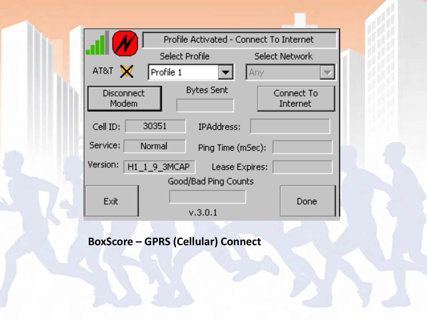 BoxScore – GPRS (Cellular) Connect 