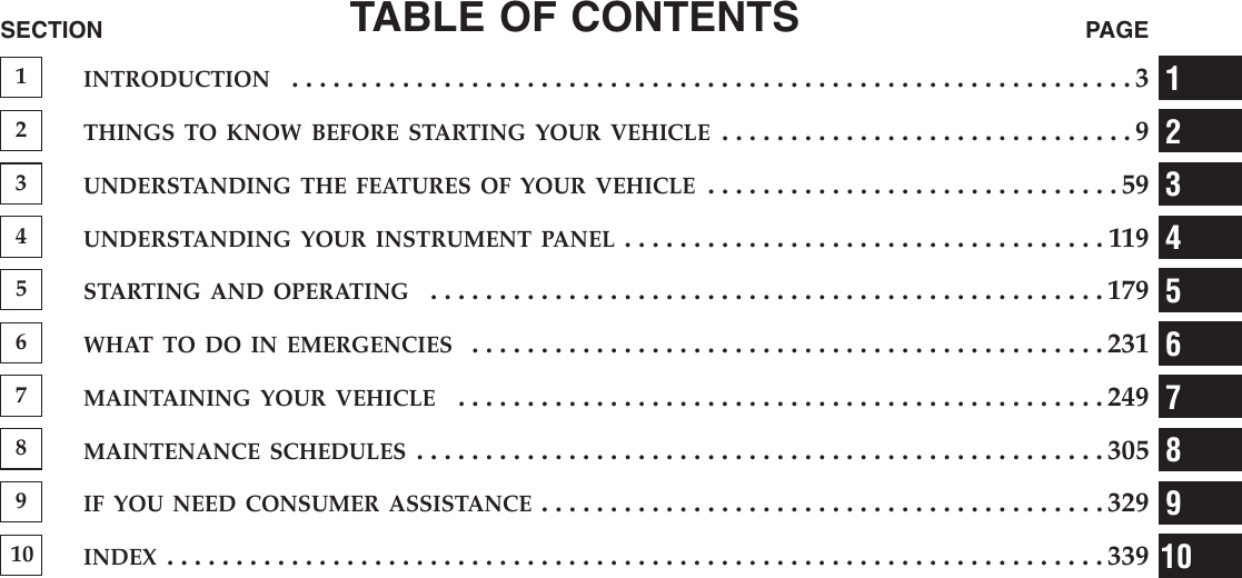 CHRYSLER PT CRUISER 02 MANUAL visual data 3