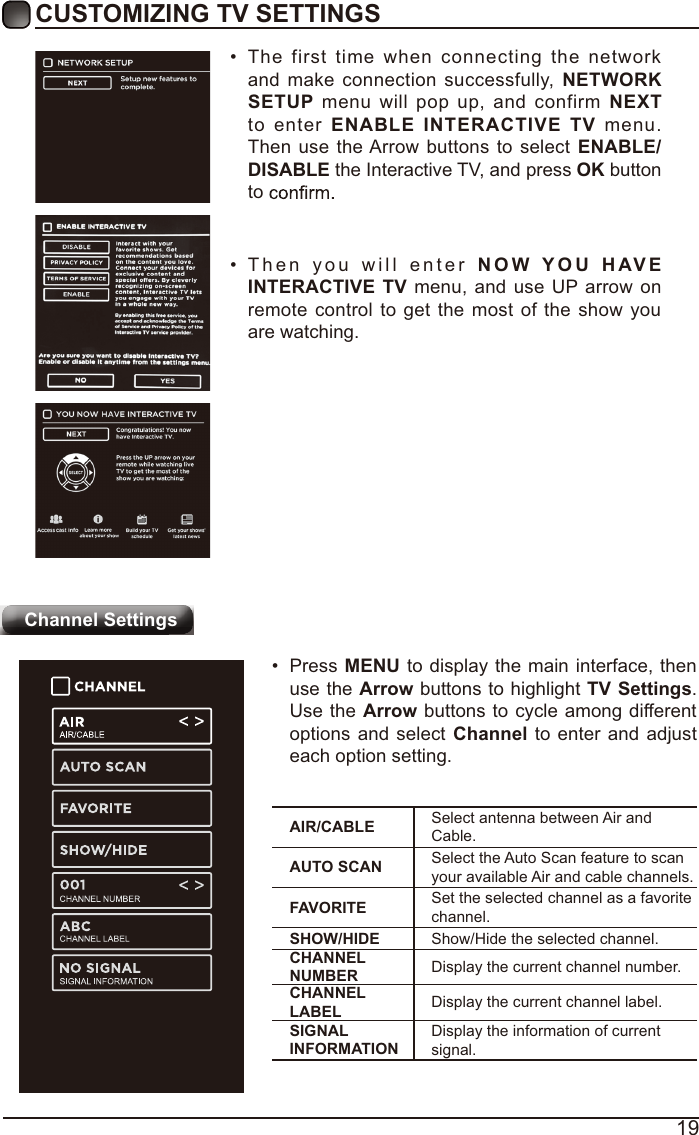 Page 22 of Chunghsin Technology Group 3216H 32 inch HD DLED TV User Manual ELST3216H1