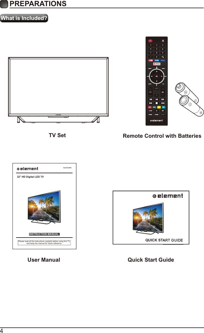 Page 7 of Chunghsin Technology Group 3216H 32 inch HD DLED TV User Manual ELST3216H1