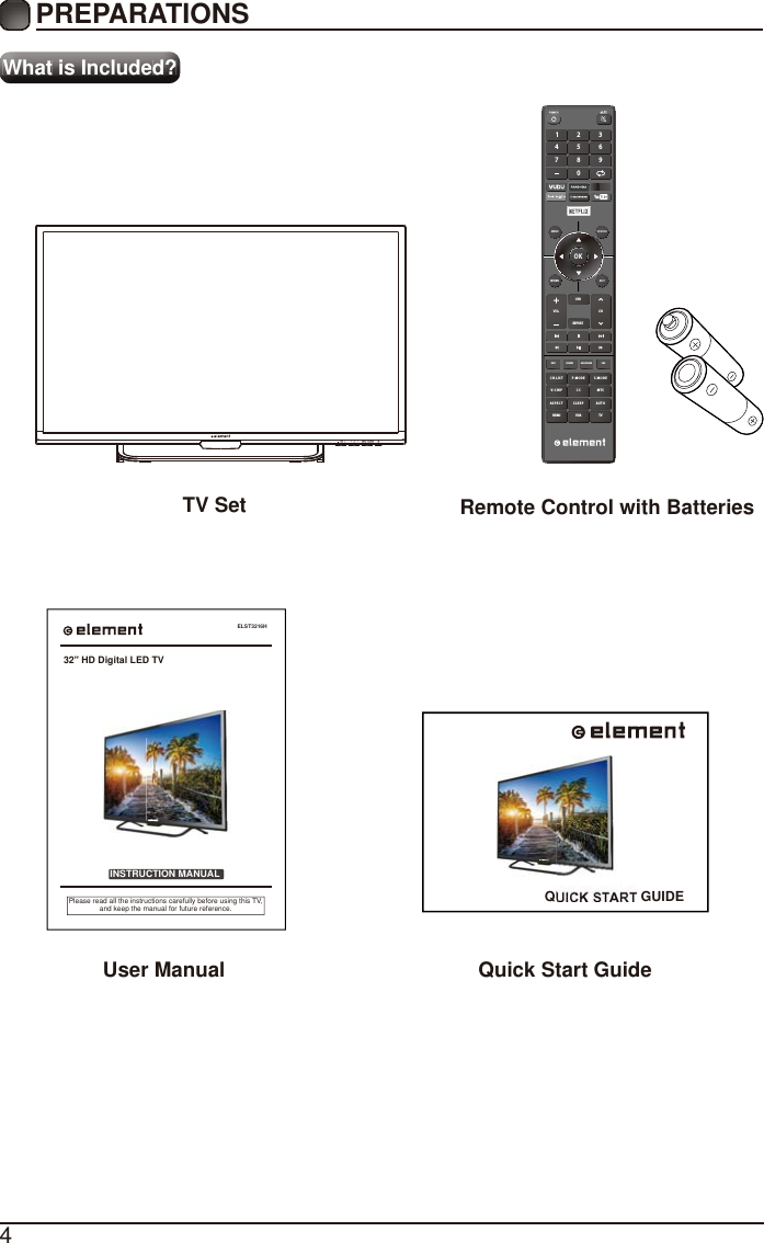 Page 6 of Chunghsin Technology Group 3917BF 38.5inch HD SMART TV User Manual 