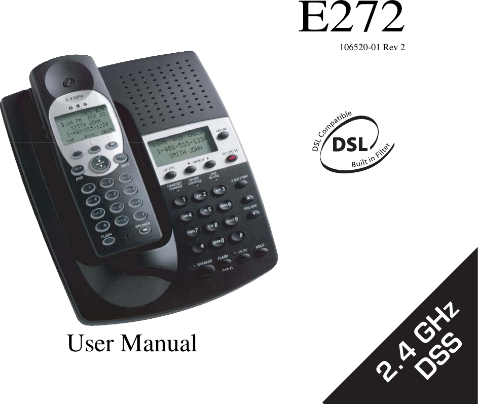 User Manual2.4 GHzDSS106520-01 Rev 2E272