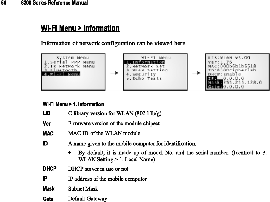 Cipherlab 00wb2 Terminal User Manual 30 Terminal Usermanual 19 P