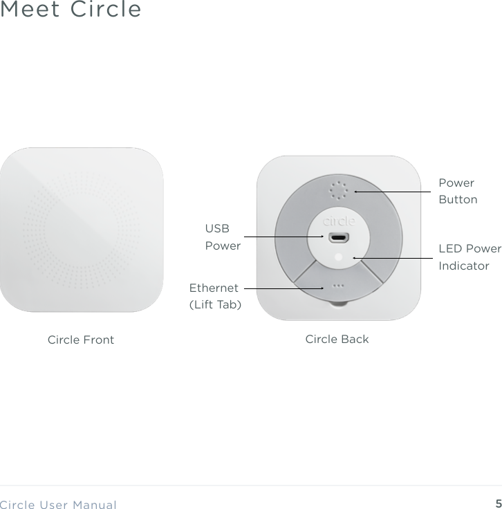 Page 5 of Circle Media CIRCLE2 Circle User Manual Phil Edit key
