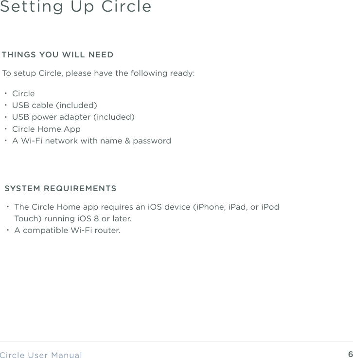 Page 6 of Circle Media CIRCLE2 Circle User Manual Phil Edit key