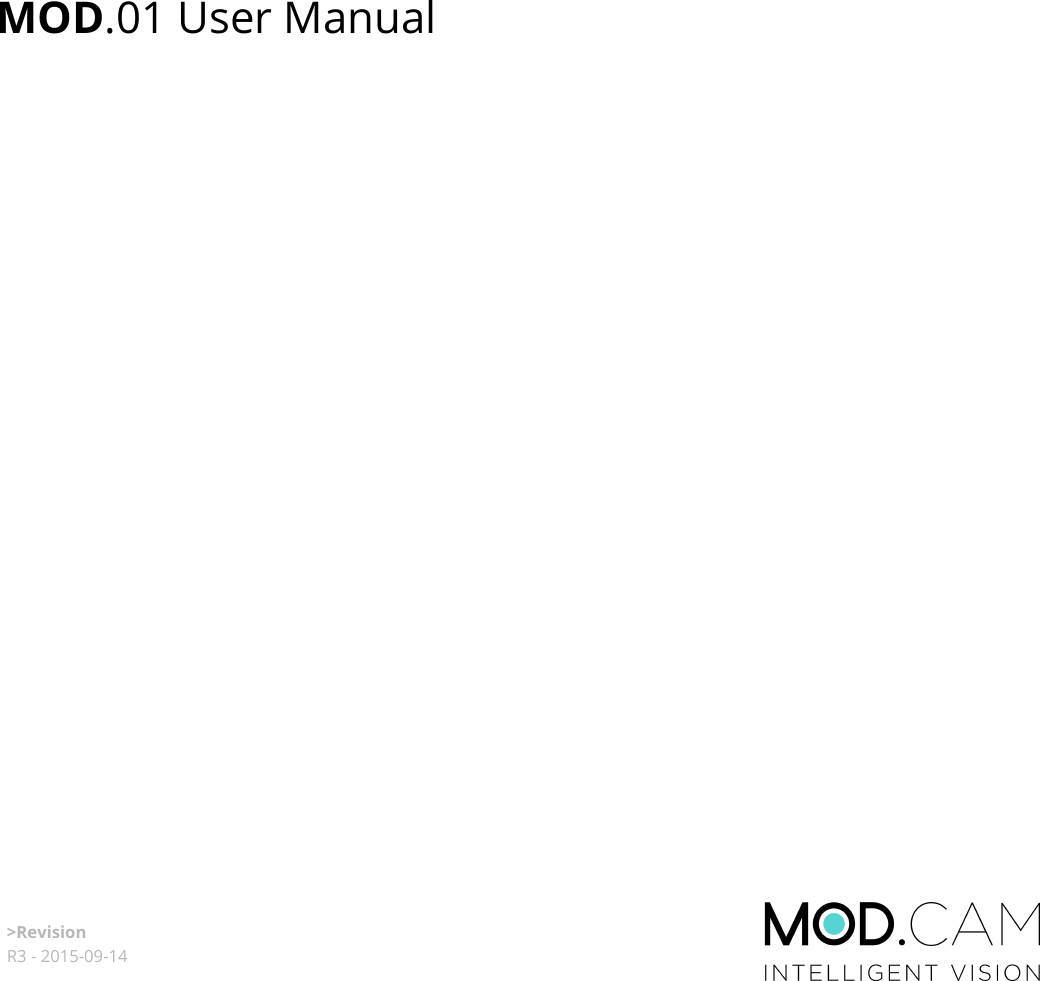 MOD​.01UserManual &gt;RevisionR3-2015-09-14