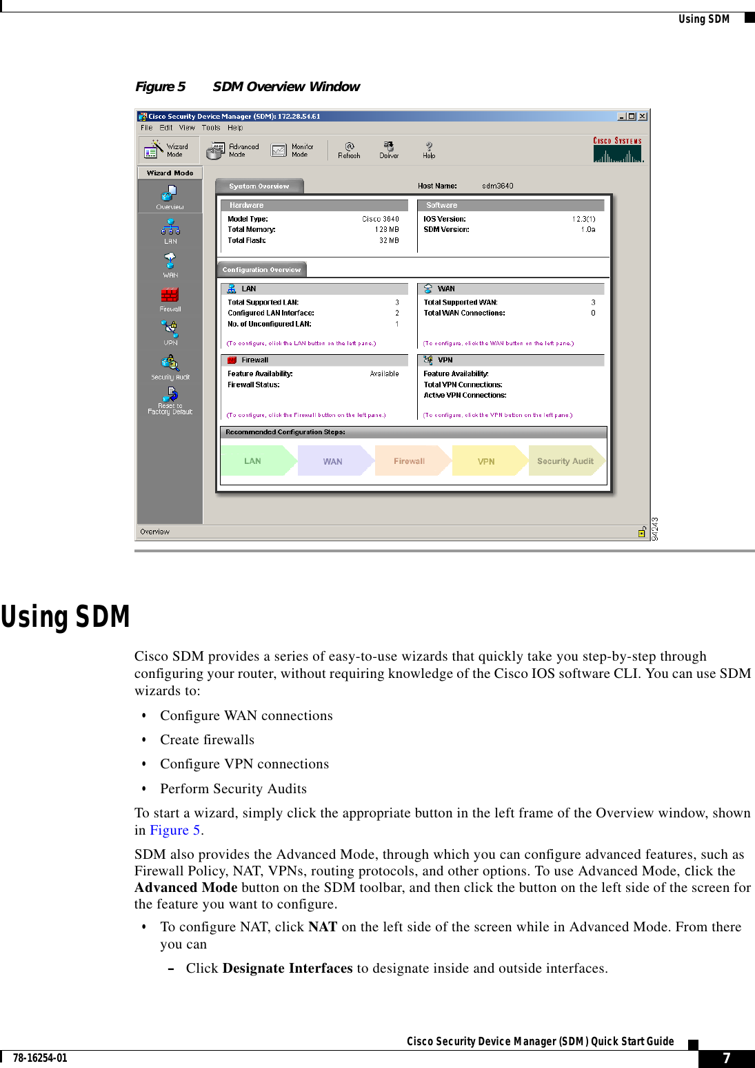 Page 7 of 10 - Cisco-Systems Cisco-Systems-1701-Getting-Started-Guide- Sdmsupp  Cisco-systems-1701-getting-started-guide