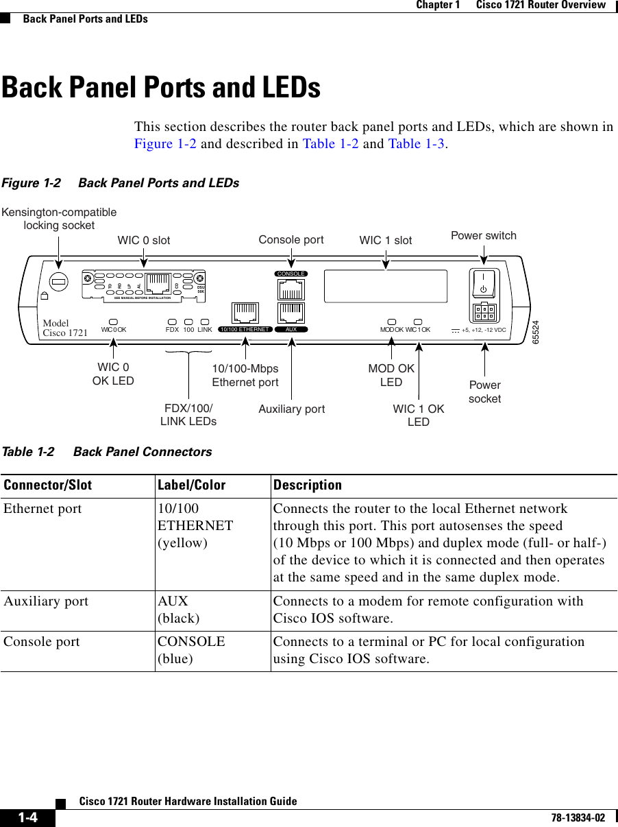 Page 4 of 10 - Cisco-Systems Cisco-Systems-1721-Overview- 1721ovw.mif  Cisco-systems-1721-overview