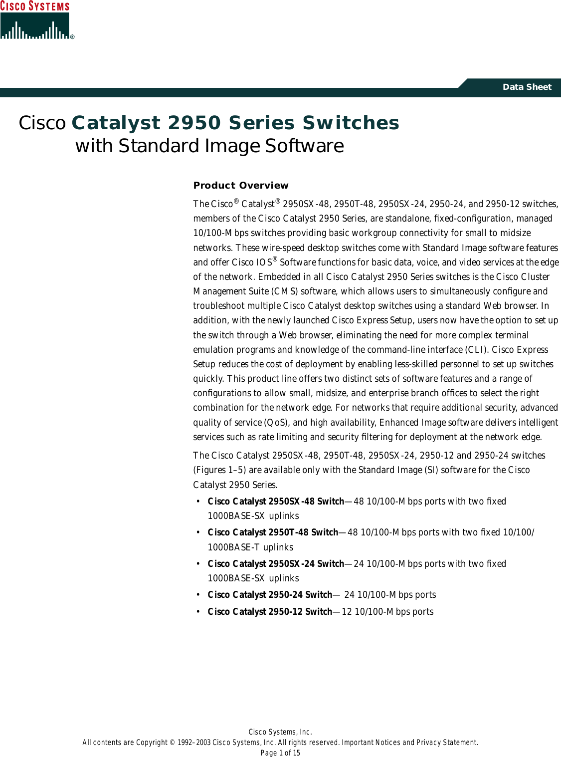 cisco 2950 switch configuration guide