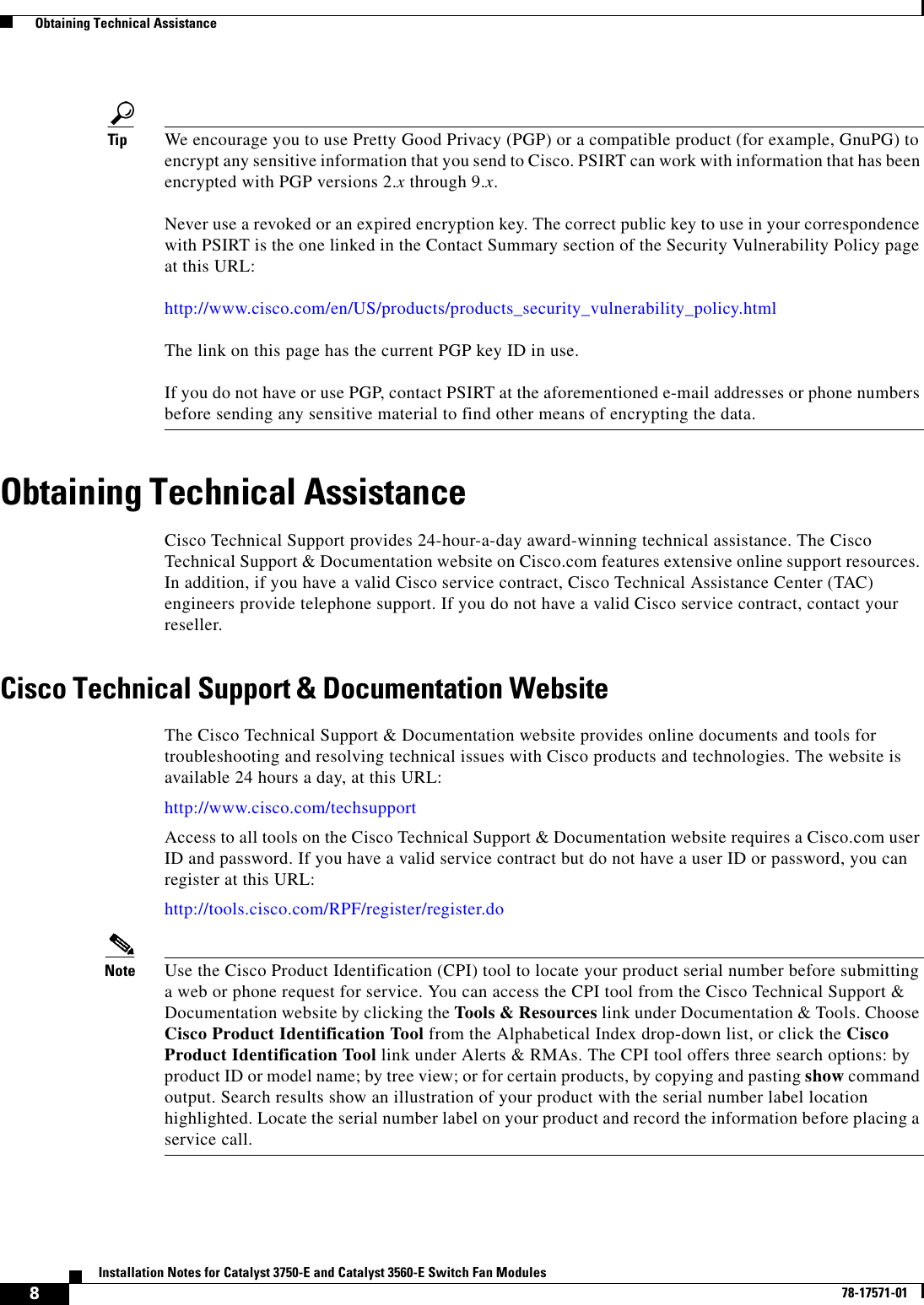 Page 8 of 10 - Cisco-Systems Cisco-Systems-Catalyst-3560-E-Users-Manual- 1757101.mif Cisco-systems-catalyst-3560-e-users-manual