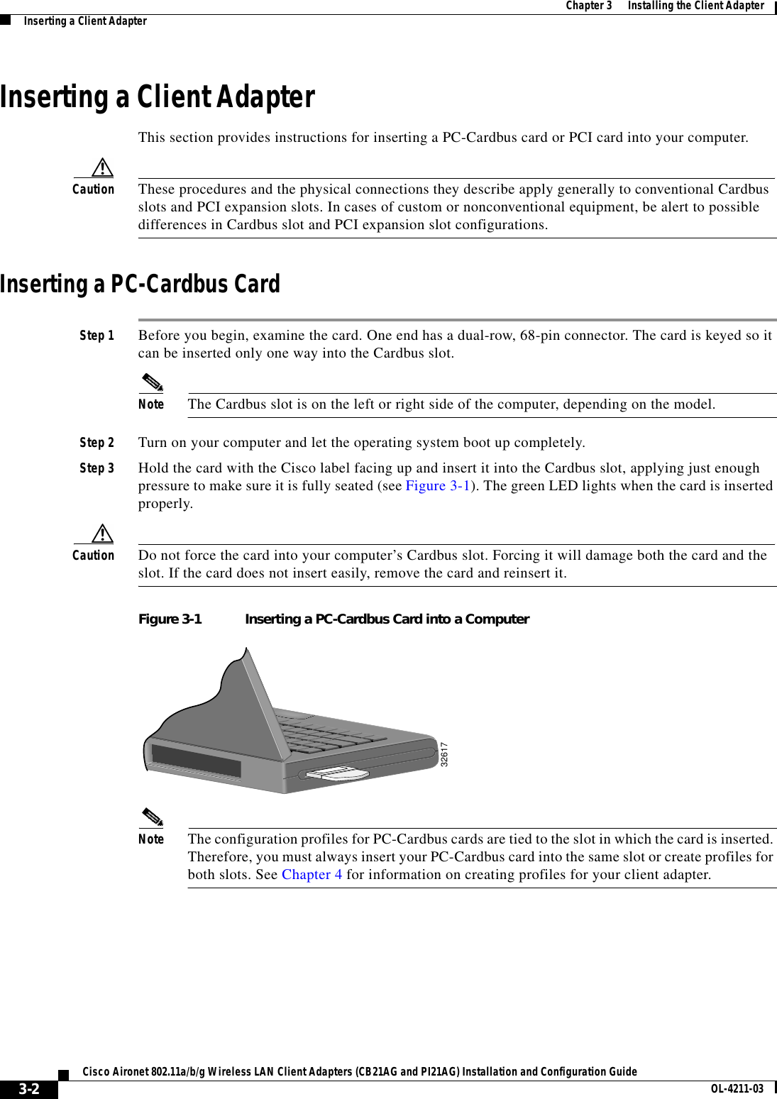 Cisco Systems Cb21ag Users Manual