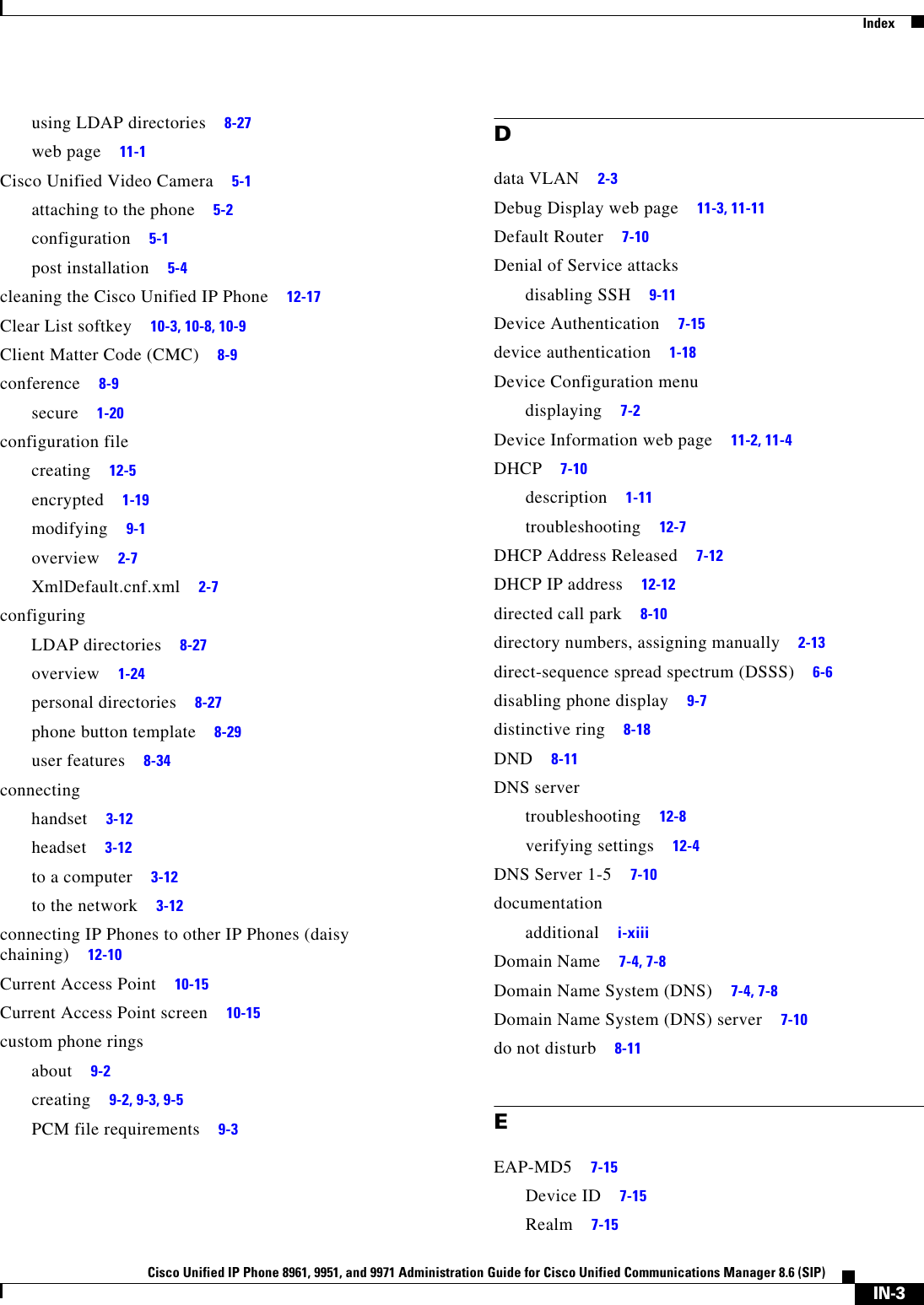 Page 3 of 12 - Cisco-Systems Cisco-Systems-Communication-Manager-9971-Users-Manual- Cisco Unified IP Phone 8961, 9951, And 9971 Administration Guide For Communications Manager 8.0 (SIP)  Cisco-systems-communication-manager-9971-users-manual