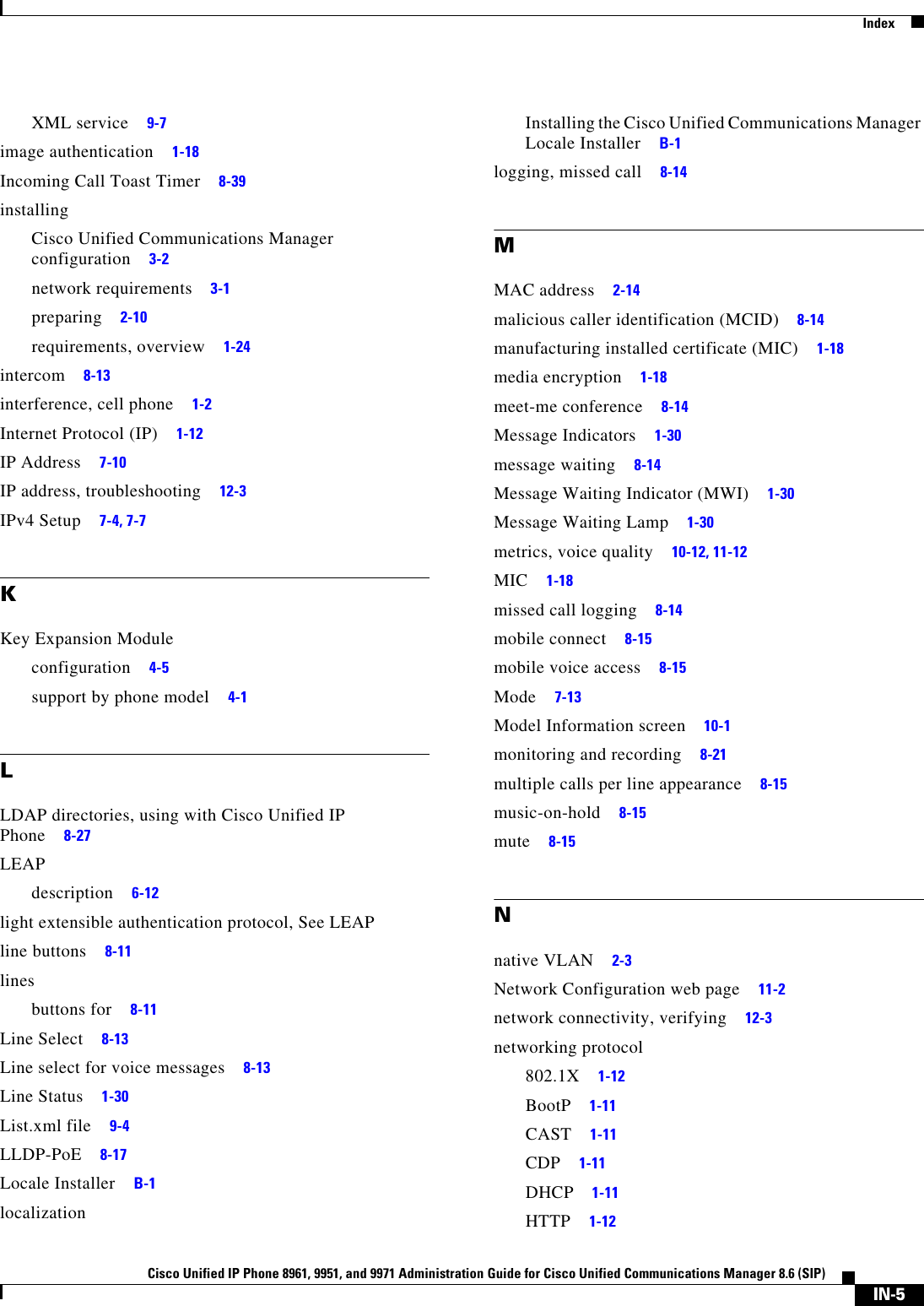 Page 5 of 12 - Cisco-Systems Cisco-Systems-Communication-Manager-9971-Users-Manual- Cisco Unified IP Phone 8961, 9951, And 9971 Administration Guide For Communications Manager 8.0 (SIP)  Cisco-systems-communication-manager-9971-users-manual