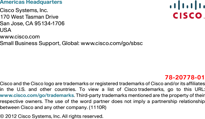 Page 8 of 8 - Cisco-Systems Cisco-Systems-Rv215W-Users-Manual- Cisco RV215W Wireless-N VPN Firewall Quick Start Guide (English)  Cisco-systems-rv215w-users-manual