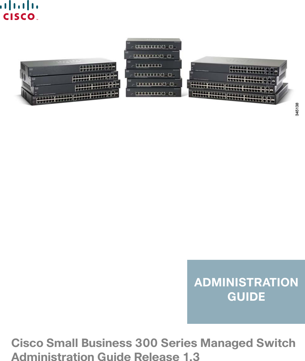 Cisco Systems Sf300 24P Users Manual Small Business 300 Series Managed