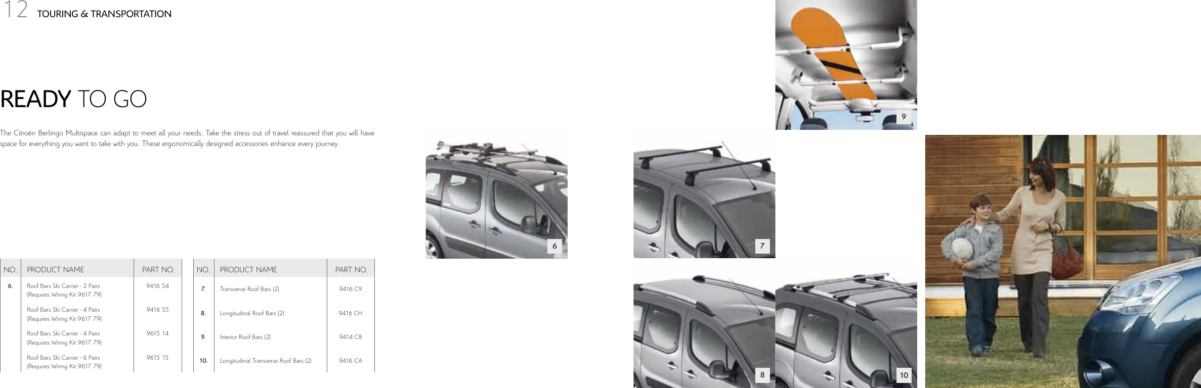 Page 7 of 11 - Citroen Citroen-Berlingo-Multispace-Accessories-Brochure-  Citroen-berlingo-multispace-accessories-brochure