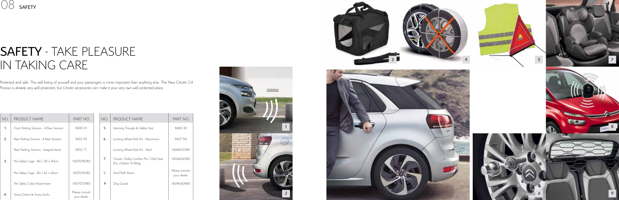 Page 5 of 11 - Citroen Citroen-C4-Picasso-Accessories-Brochure-  Citroen-c4-picasso-accessories-brochure