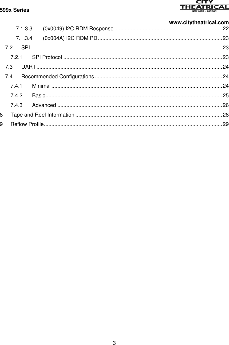 Page 3 of City Theatrical 5990 900MHz Multiverse Module 5990 User Manual 