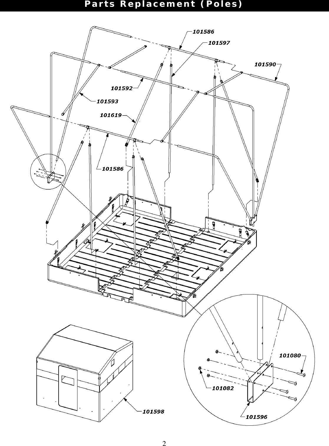Page 11 of 12 - Clam-Corp Clam-Corp-Clam-Sleeper-8-0-9-9-Users-Manual ITEM 8200 - CLAM 2000 PORTABLE ICE SHELTER