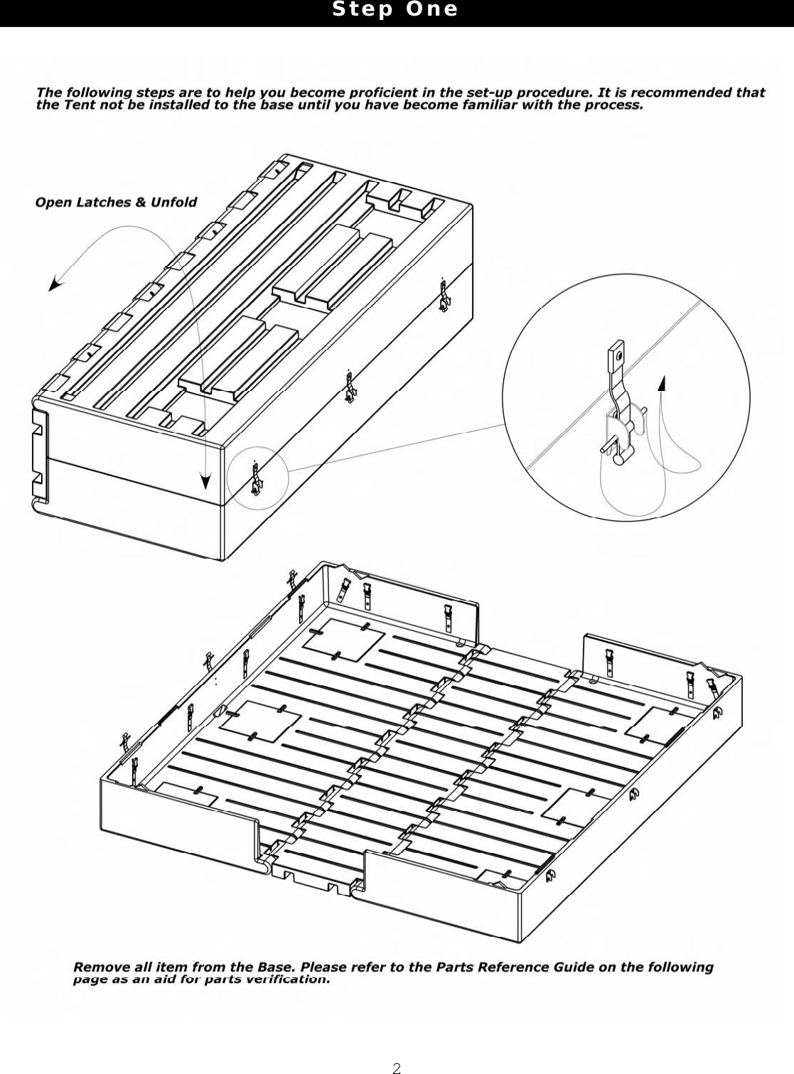 Page 2 of 12 - Clam-Corp Clam-Corp-Clam-Sleeper-8-0-9-9-Users-Manual ITEM 8200 - CLAM 2000 PORTABLE ICE SHELTER