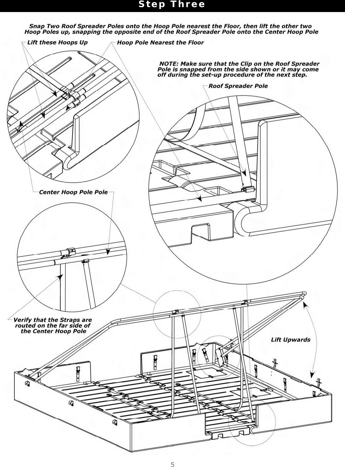 Page 5 of 12 - Clam-Corp Clam-Corp-Clam-Sleeper-8-0-9-9-Users-Manual ITEM 8200 - CLAM 2000 PORTABLE ICE SHELTER