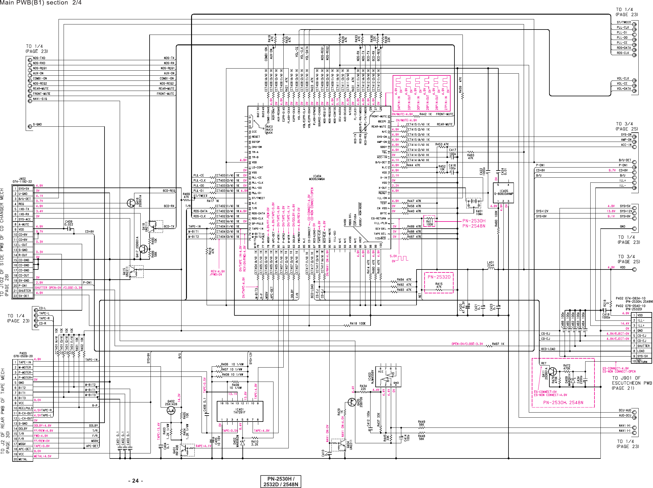 Page 5 of 9 - Clarion Clarion-Car-Stereo-System-Pn-2530H-Users-Manual- PN2530HA  Clarion-car-stereo-system-pn-2530h-users-manual
