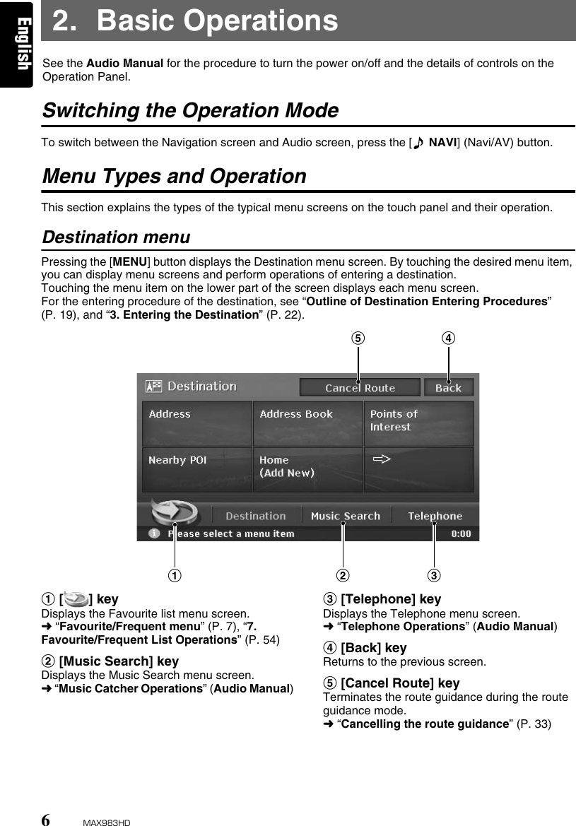Clarion Max983hd Users Manual Navi Eng