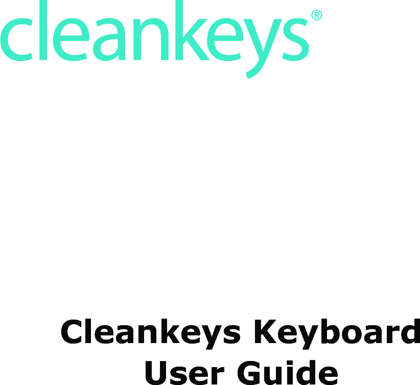 Cleankeys KeyboardUser Guide