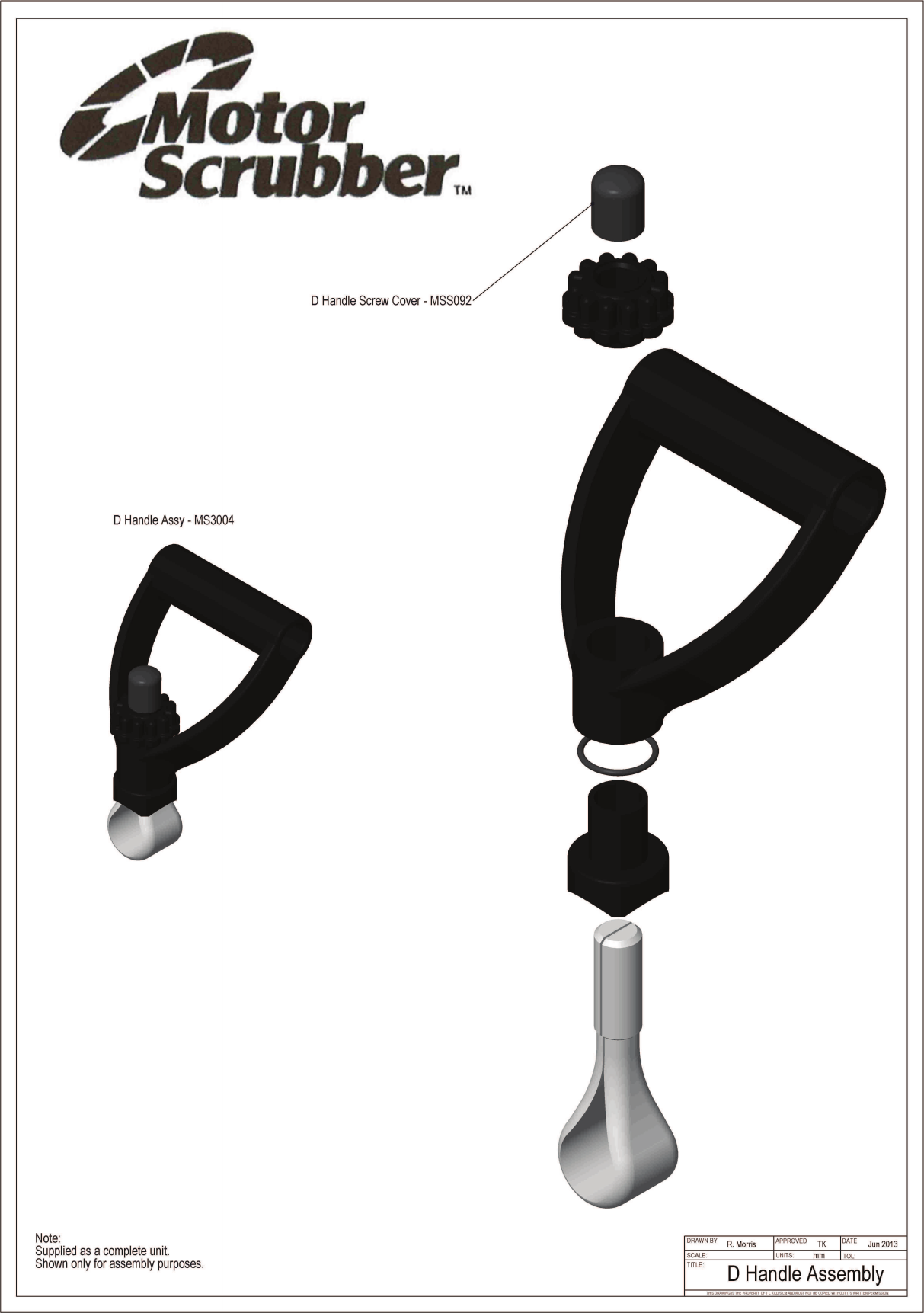 Page 4 of 7 - Clemas Motor Scrubber Parts Diagram Motor-Scrubber-Parts-Manual