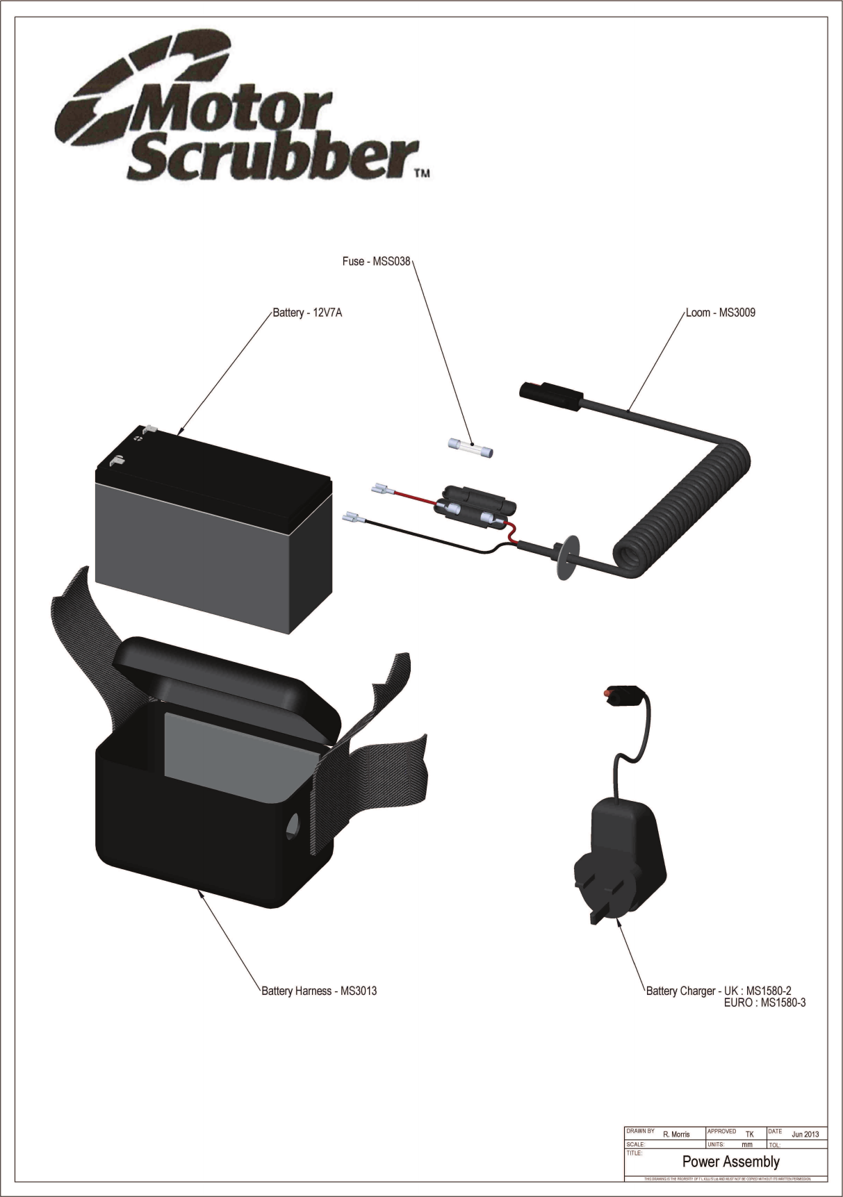 Page 6 of 7 - Clemas Motor Scrubber Parts Diagram Motor-Scrubber-Parts-Manual