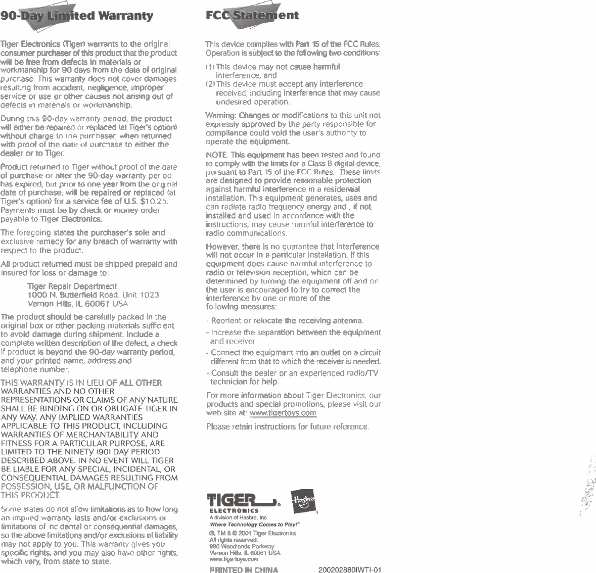 Page 2 of 2 - Clifford 6000 User Manual  To The 2fbd8382-9e1c-4f8c-97e1-165a2bc71946