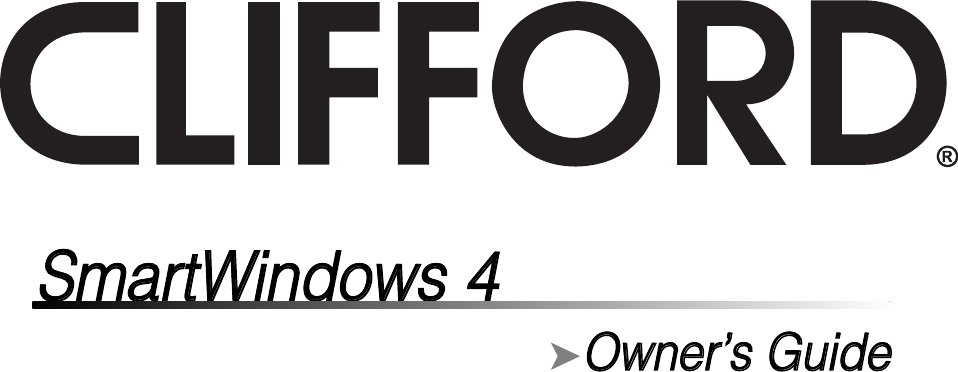 Page 1 of 10 - Clifford Clifford-G4-System-Series-Users-Manual- G903010_10-05  Clifford-g4-system-series-users-manual