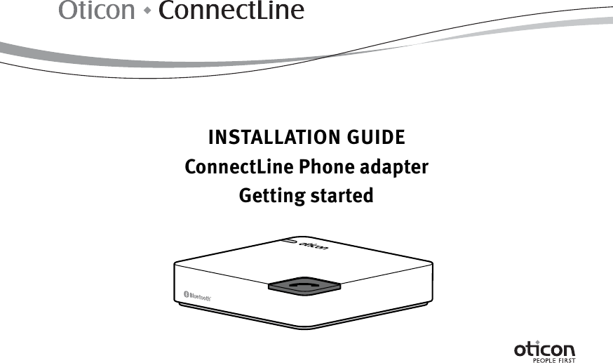 INSTALLATION GUIDEConnectLine Phone adapterGetting started