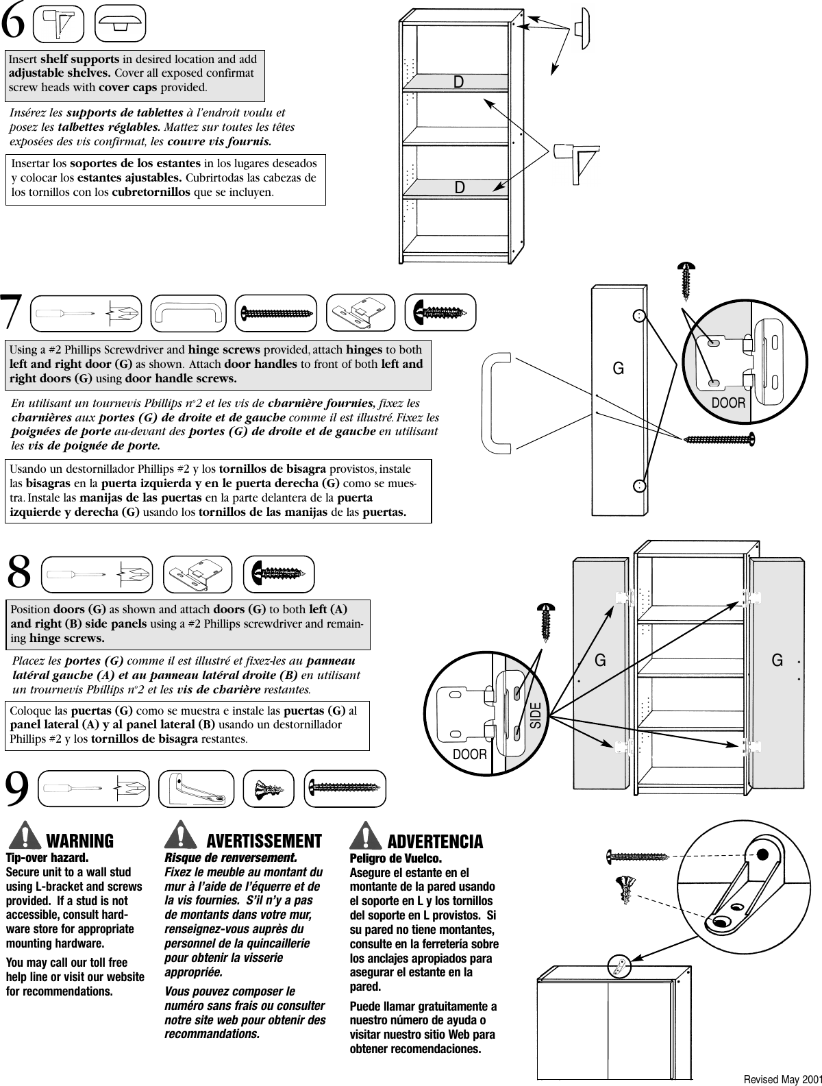 Page 4 of 4 - Closet-Maid Closet-Maid-Storage-Cabinet-Psc24-Users-Manual- PSC24 Cab  Closet-maid-storage-cabinet-psc24-users-manual