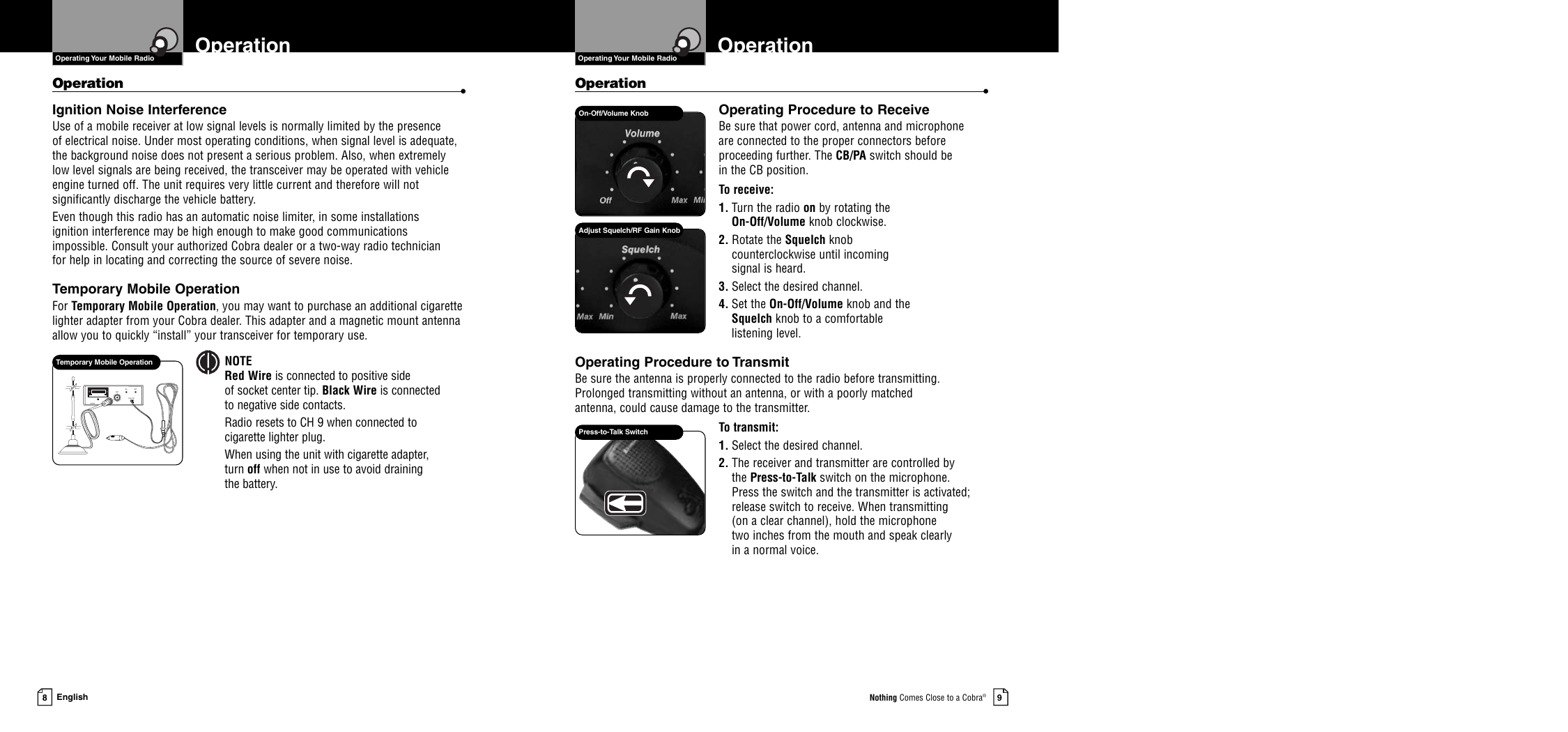 Page 7 of 11 - Cobra-Electronics Cobra-Electronics-19-Ultra-Iii-Product-Manual- 19DX-1  Cobra-electronics-19-ultra-iii-product-manual