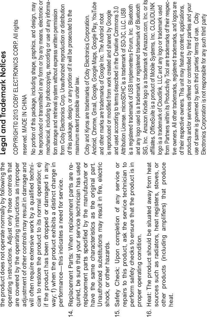 Safety Notices Page 41Englishcontent, applications, products and/or services. Please consult unitmanual for further details.