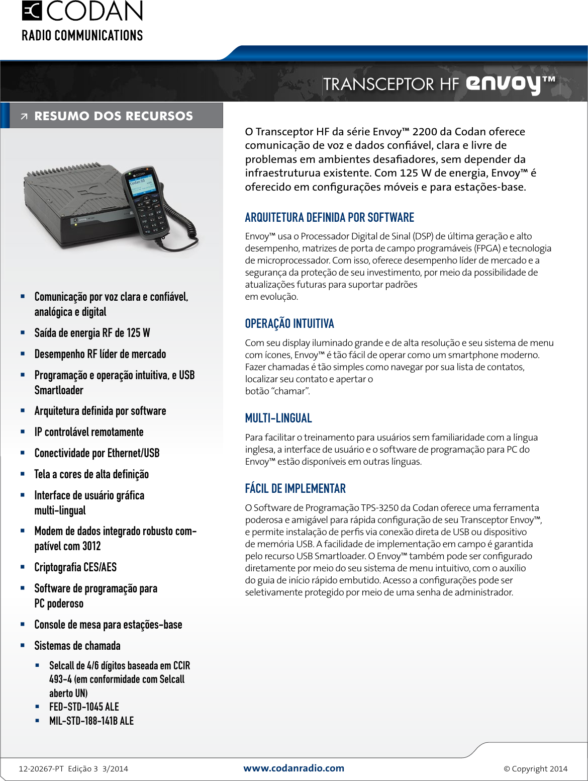 Page 1 of 3 - Codan  Codan-Envoy-HF-Smart-Radio PT4